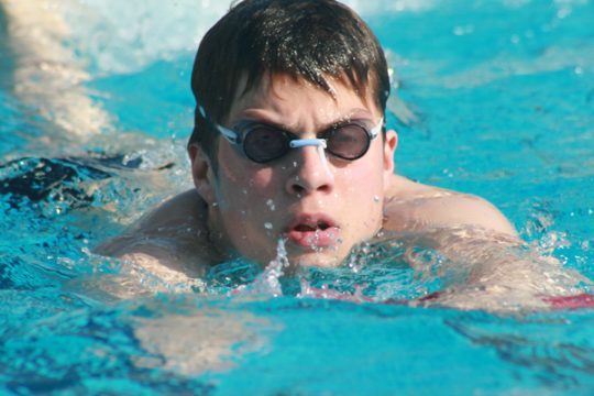 Matthias Müller von der Schwimmschule St.Vith