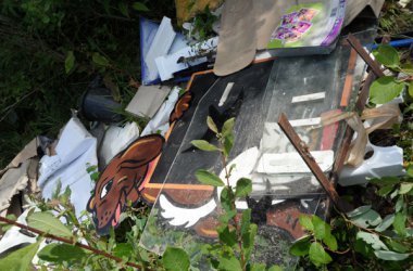 Illegale Müllablagerung in Büllingen