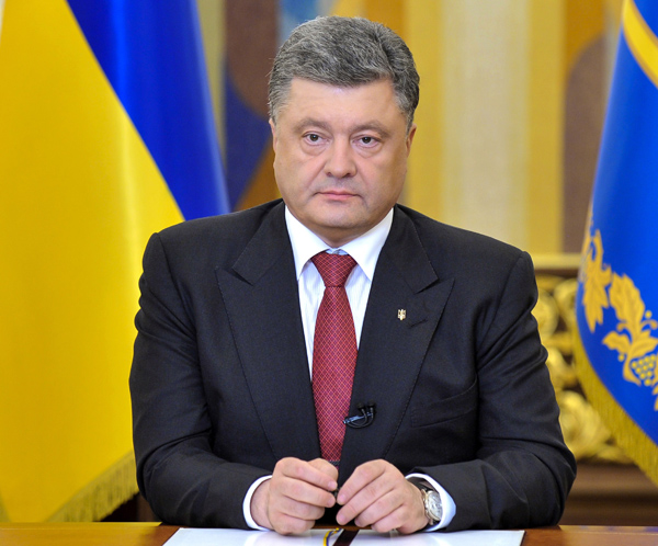 Der ukrainische Präsident Petro Poroschenko