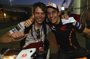 Tito Rabat und Marc Marquez beim GP von Spanien