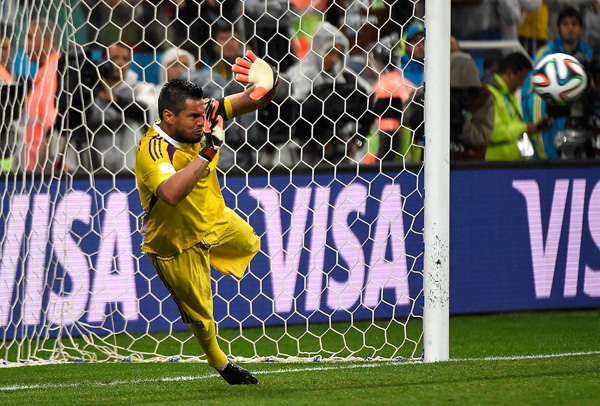 Der argentinische Torhüter Sergio Romero