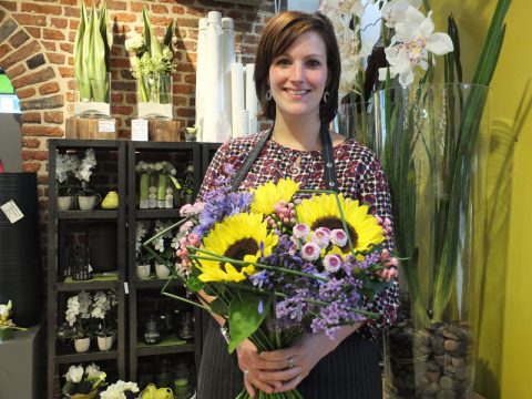 Floristin Verena Reiners aus Büllingen