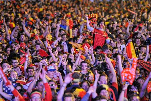 Ob zuhause oder beim Public viewing: 4 Millionen Belgier verfolgten das WM-Spiel der Roten Teufel gegen die USA