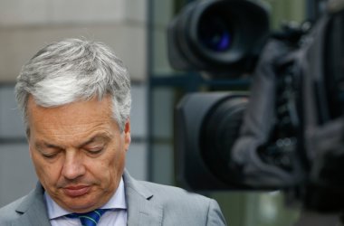 Der belgische Außenminister Reynders