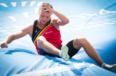 Stabhochspringer Arnaud Art dagegen verpasst das Finale