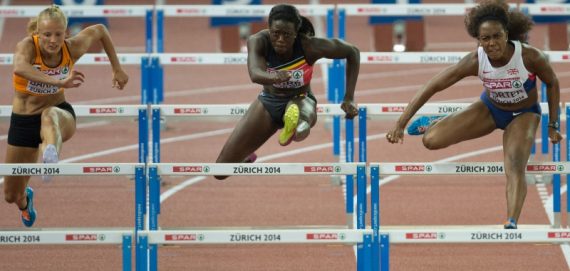 Anne Zagré läuft auf Rang vier