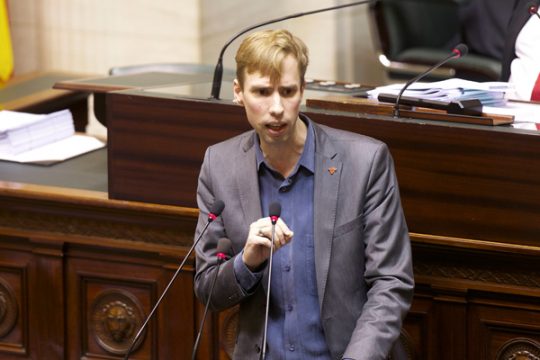 Bert Wollants, energiepolitischer Sprecher der N-VA