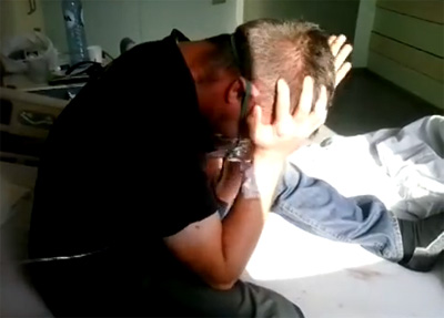 Youtube-Video zeigt, wie ein Patient unter Cluster-Kopfschmerzen leidet