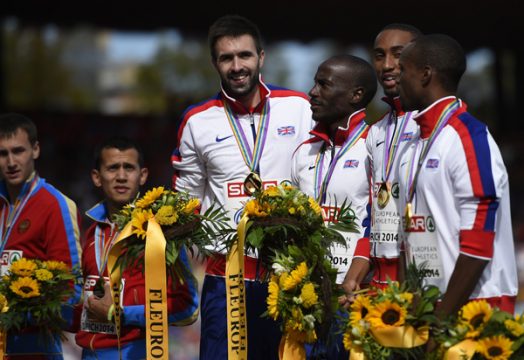 Gold für britische 4x400-Staffel