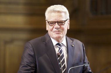 Der deutsche Bundespräsident Joachim Gauck