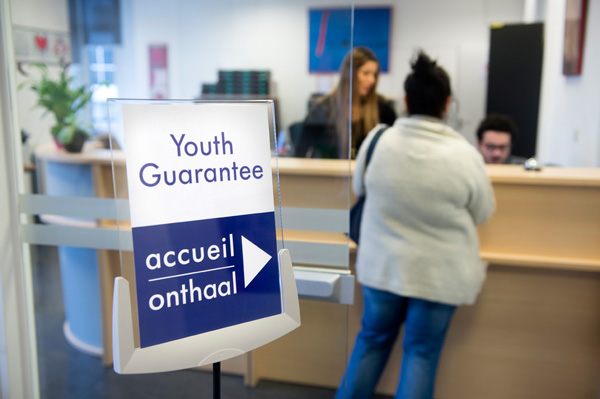 Jugendarbeitslosigkeit in Belgien sinkt