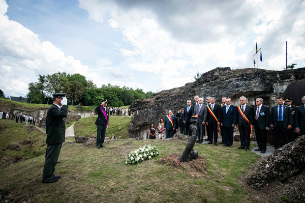 Gedenkfeier am 3. August: König Philippe besucht das Fort Loncin