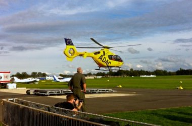 40 Jahre Luftrettung am Flughafen Merzbrück in Würselen
