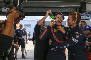 Ralye Deutschland: Doppelsieg für Hyundai mit Dani Sordo auf Rang zwei