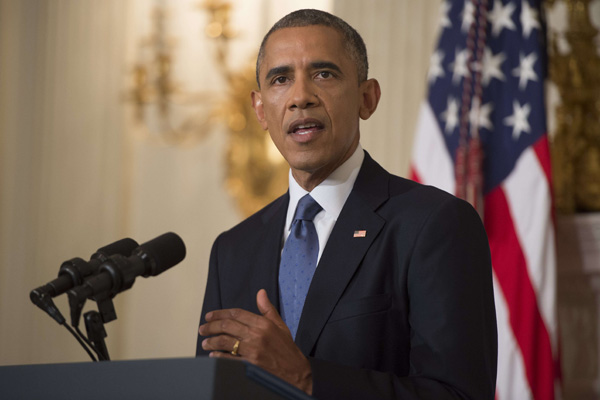 US-Präsident Barack Obama genehmigte am Donnerstag gezielte Luftangriffe auf IS-Milizen im Irak
