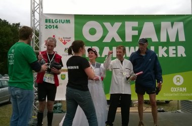 "Les foulées du plaisir" aus Huy gewinnen die 7. Ausgabe des Oxfam Trailwalkers