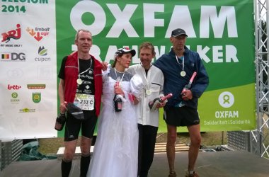 "Les foulées du plaisir" aus Huy gewinnen die 7. Ausgabe des Oxfam Trailwalkers