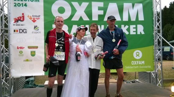 "Les foulées du plaisir" aus Huy gewinnen die 7. Ausgabe des Oxfam Trailwalkers