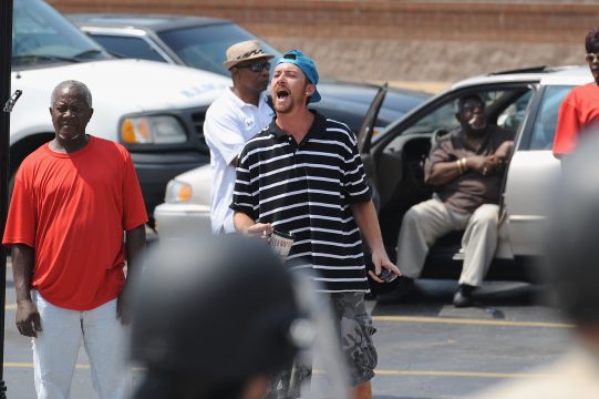 Ausschreitungen in einem Vorort von St. Louis, Missouri