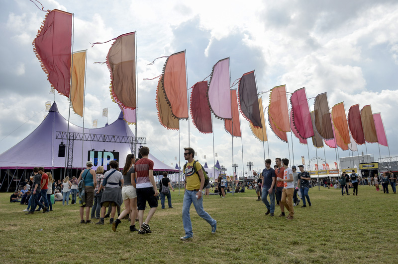Pukkelpop 2014 glänzt nicht nur mit guten Bands, sondern auch mit einer sehr sauberen Festivalwiese