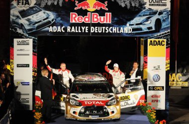 Rallye Deutschland - Paul Nagle und Kris Meeke Bild: Citroën Racing