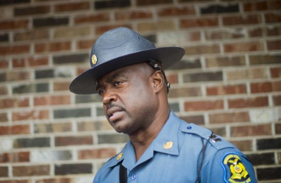 Ron Johnson von der Polizei im Bundesstaat Missouri