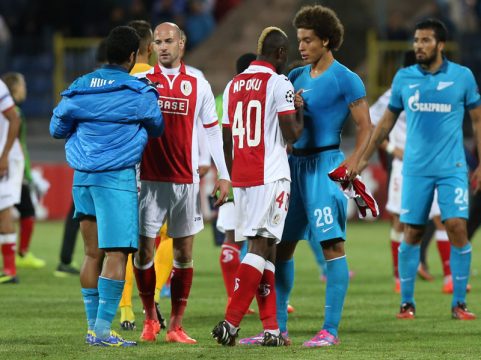 Standard nach Niederlage gegen Zenit St. Petersburg nur in der Europa-League - Axel Witsel spendet Trost