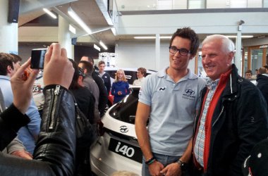 Fantag des Thierry Neuville Supporterclubs im Triangel St. Vith