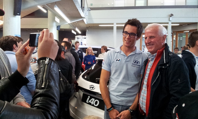 Fantag des Thierry Neuville Supporterclubs im Triangel St. Vith