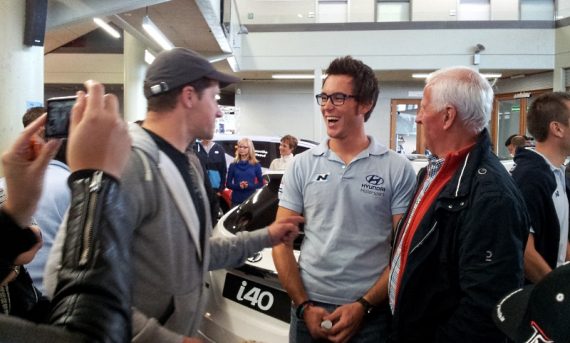 Fantag des Thierry Neuville Supporterclubs im Triangel St. Vith