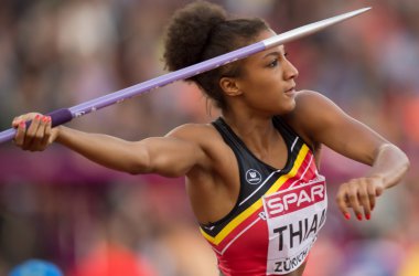 Nafissatou Thiam liegt nach dem Speerwurf auf Rang drei