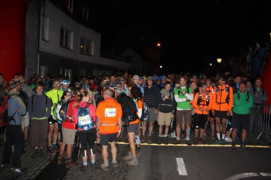 Start der 7. Auflage des Oxfam Trailwalkers