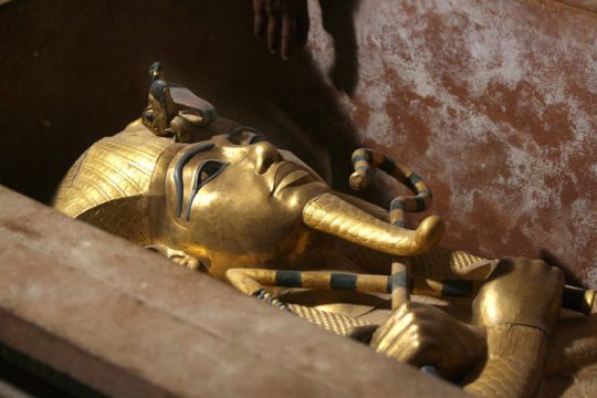 Totenmaske von Tutanchamun (Archivbild: Mike Nelson/AFP)
