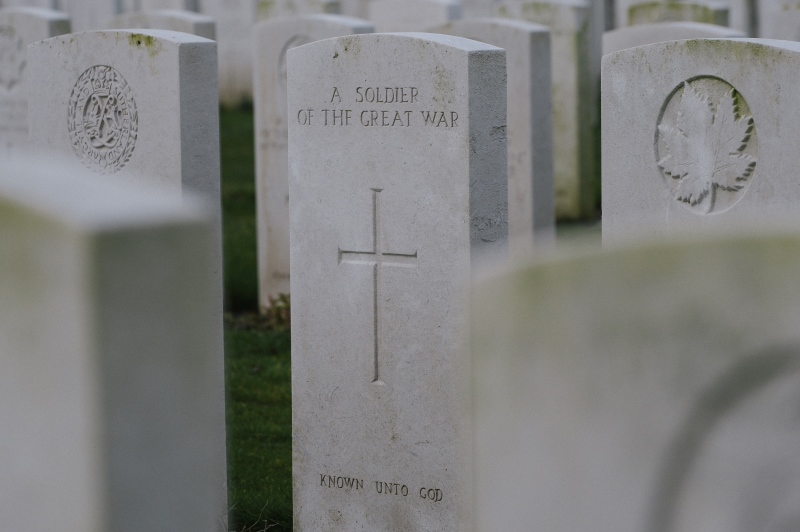 Tyne Cot: Soldatenfriedhof in Zonnebeke bei Ypern