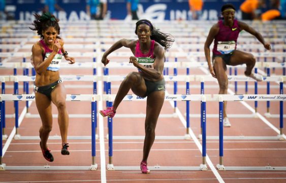 Anne Zagré beim Memorial Ivo Van Damme 2014
