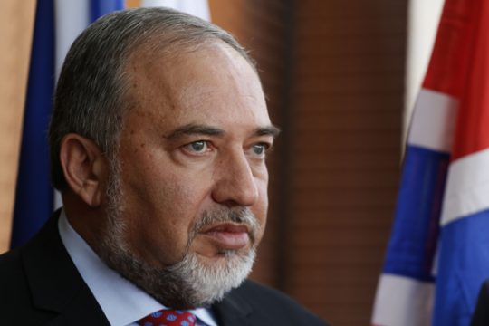 Israels Außenminister Avigdor Lieberman