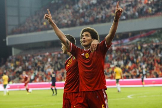 Axel Witsel nach dem Treffer zum 2: