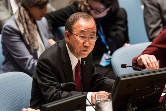 UN-Generalsekretär Ban Ki Moon