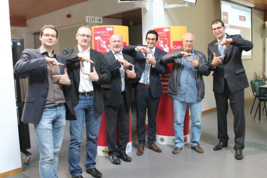 Cap48-Kampagne 2014 im BRF-Funkhaus in Eupen vorgestellt