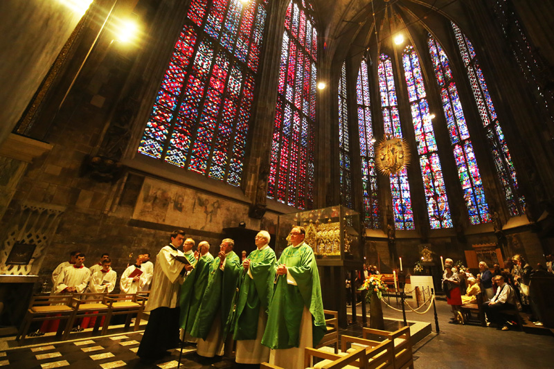 Aachen feiert 600 Jahre Chorhalle