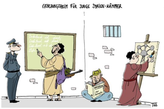 Erziehungsheim für junge Syrien-Kämpfer