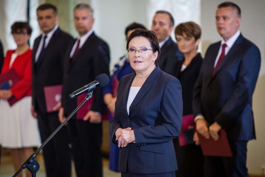Die neue Regierungschefin Ewa Kopacz