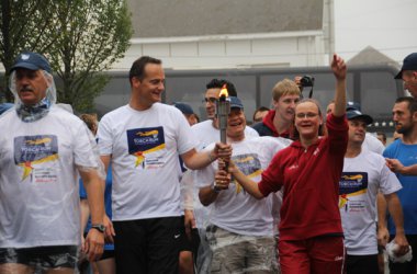 Special Olympics-Fackellauf durch Eupen