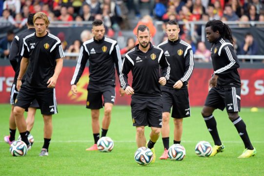 Fan-Tag der Roten Teufel in Ostende