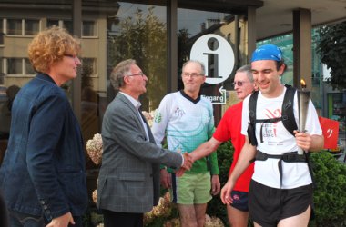 Friedenslauf macht in St. Vith Station