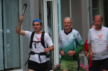 Friedenslauf macht in St. Vith Station