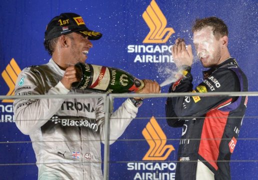 Lewis Hamilton gewinnt den GP von Singapur 2014