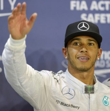 Lewis Hamilton in Singapur auf der Pole