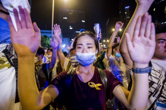 Proteste in Hongkong