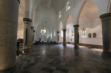 Kloster Heidberg vor der Eröffnung